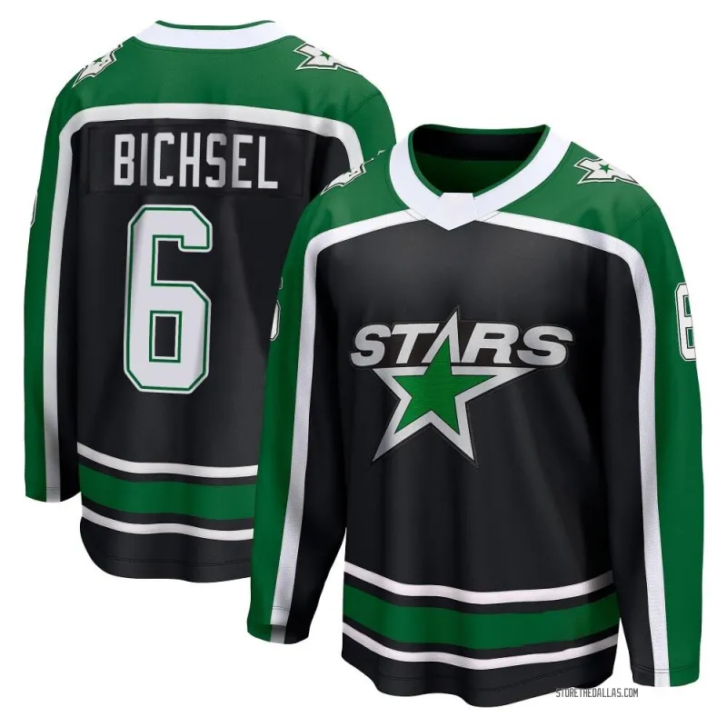 Black Men's Lian Bichsel Breakaway Dallas Stars Special Edition 2.0 Jersey