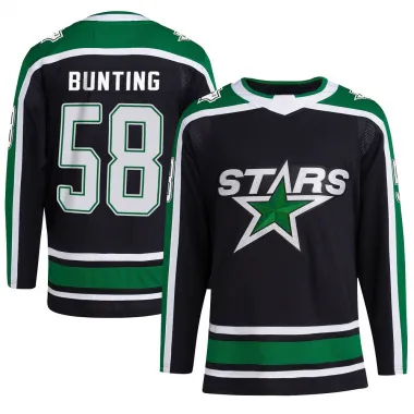 Black Men's Michael Bunting Authentic Dallas Stars Reverse Retro 2.0 Jersey