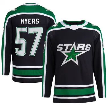 Black Men's Tyler Myers Authentic Dallas Stars Reverse Retro 2.0 Jersey