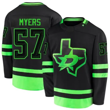 Black Men's Tyler Myers Breakaway Dallas Stars 2020/21 Alternate Premier Jersey