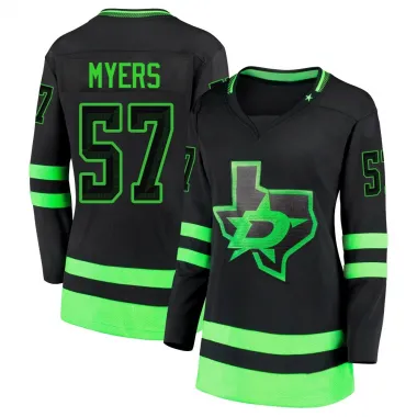 Black Women's Tyler Myers Breakaway Dallas Stars 2020/21 Alternate Premier Jersey