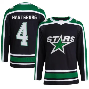 Black Youth Craig Hartsburg Authentic Dallas Stars Reverse Retro 2.0 Jersey
