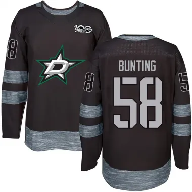 Black Youth Michael Bunting Authentic Dallas Stars 1917-2017 100th Anniversary Jersey