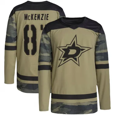 Camo Men's Curtis Mckenzie Authentic Dallas Stars Curtis McKenzie Military Appreciation Practice Jersey