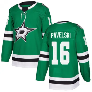 Green Men's Joe Pavelski Authentic Dallas Stars Home Jersey