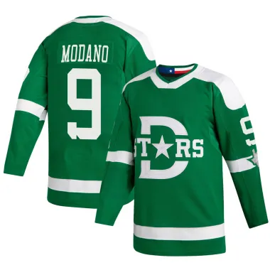 Green Men's Mike Modano Authentic Dallas Stars 2020 Winter Classic Jersey