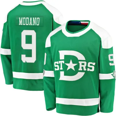 Green Men's Mike Modano Breakaway Dallas Stars 2020 Winter Classic Jersey