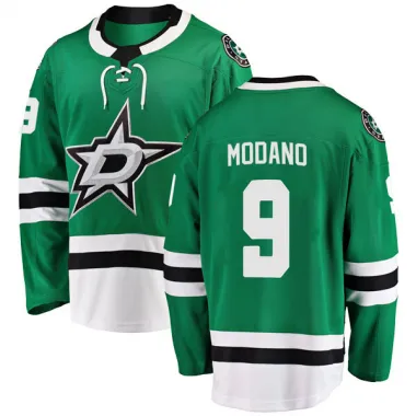 Green Men's Mike Modano Breakaway Dallas Stars Home Jersey
