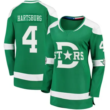Green Women's Craig Hartsburg Breakaway Dallas Stars 2020 Winter Classic Jersey