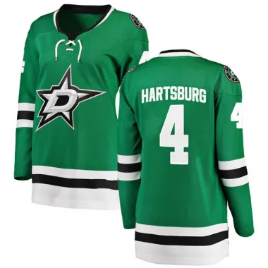Green Women's Craig Hartsburg Breakaway Dallas Stars Home Jersey