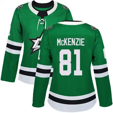 Green Women's Curtis Mckenzie Authentic Dallas Stars Curtis McKenzie Home Jersey