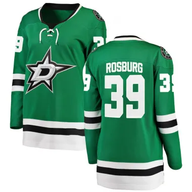 Green Women's Jerad Rosburg Breakaway Dallas Stars Home Jersey