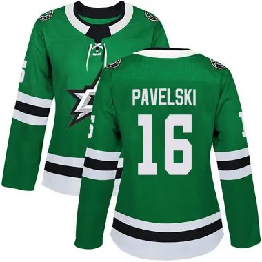 Green Women's Joe Pavelski Authentic Dallas Stars Home Jersey