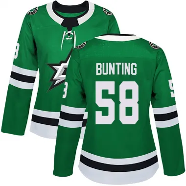 Green Women's Michael Bunting Authentic Dallas Stars Home Jersey