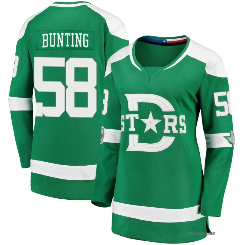 Green Women's Michael Bunting Breakaway Dallas Stars 2020 Winter Classic Player Jersey