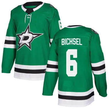 Green Youth Lian Bichsel Authentic Dallas Stars Home Jersey