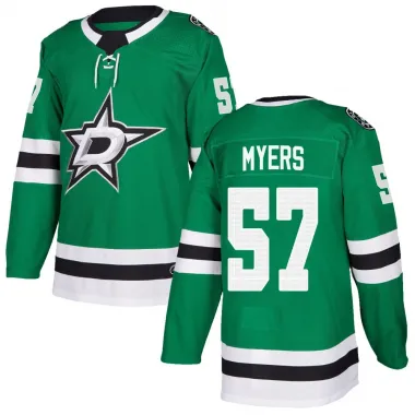Green Youth Tyler Myers Authentic Dallas Stars Home Jersey