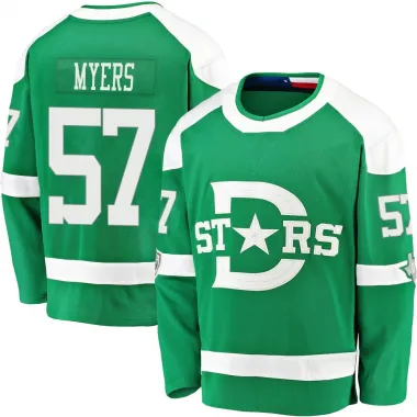 Green Youth Tyler Myers Breakaway Dallas Stars 2020 Winter Classic Player Jersey