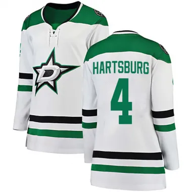 White Women's Craig Hartsburg Breakaway Dallas Stars Away Jersey