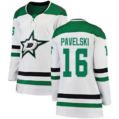 White Women's Joe Pavelski Breakaway Dallas Stars Away Jersey