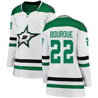 White Women's Mavrik Bourque Breakaway Dallas Stars Away Jersey