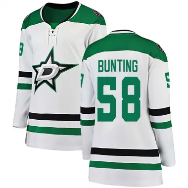 White Women's Michael Bunting Breakaway Dallas Stars Away Jersey
